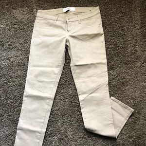 Khaki hollister pants